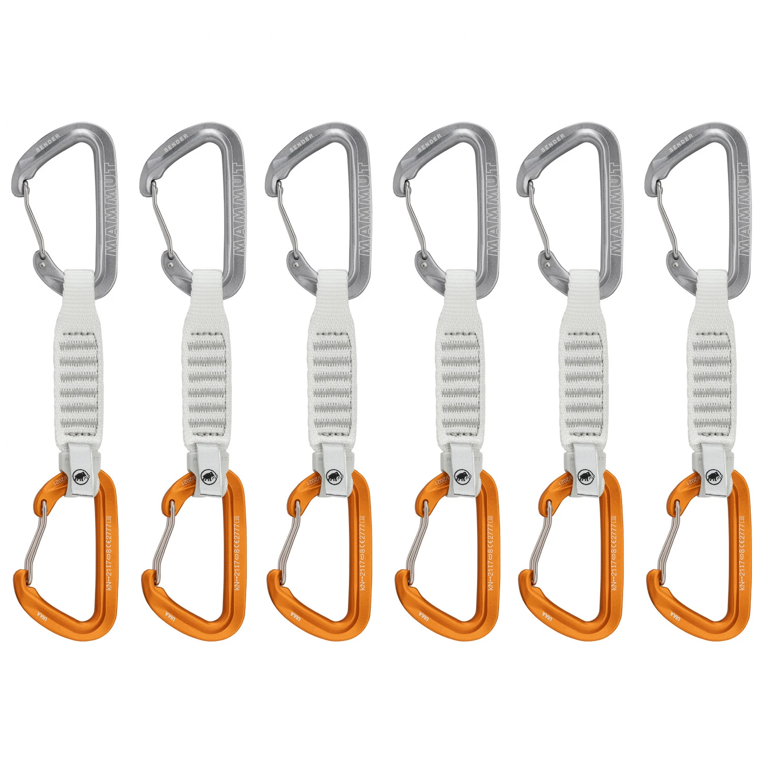 Mammut Sender Wire Quickdraws - Express-Set 1 Mammut Sender Wire Quickdraws - Express-Set